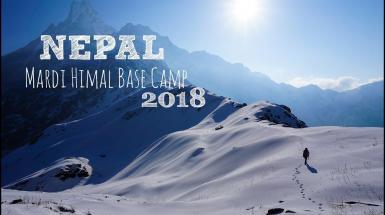 Mardi Himal base camp trek 2018 v Nepále