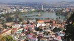 Antananarivo a vyhľad na jazero v centre mesta