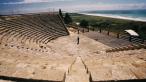 Cyprus, amfiteáter v meste Kourion - zaujímavosti 