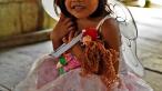 Malé dievčatko z Peru