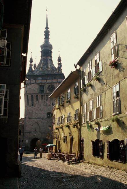 Sigishoara, rodný dom Vlada Tepesa alias Draculu
